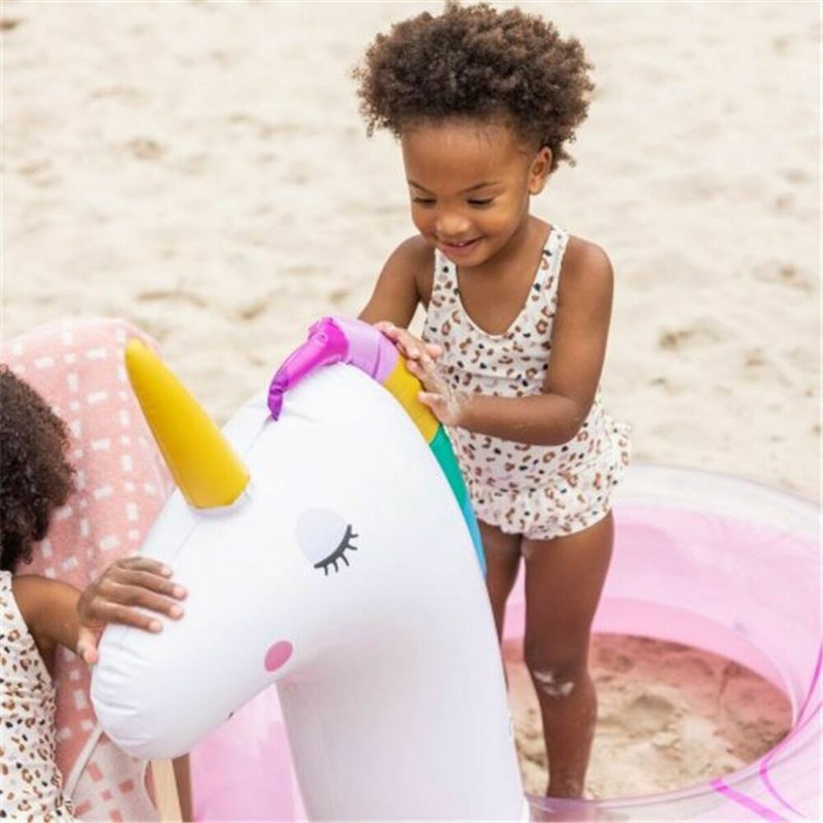 Uppblåsbar poolflotta Swim Essentials Unicorn - 4