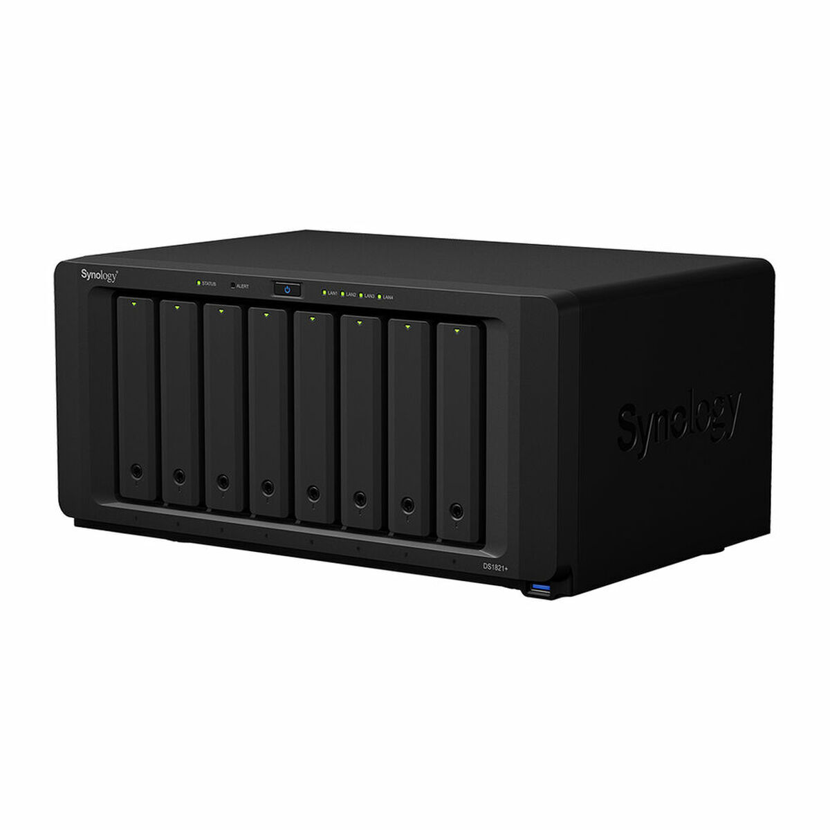 Nätlagringsenhet NAS Synology DS1821+ Svart AMD Ryzen V1500B - 6