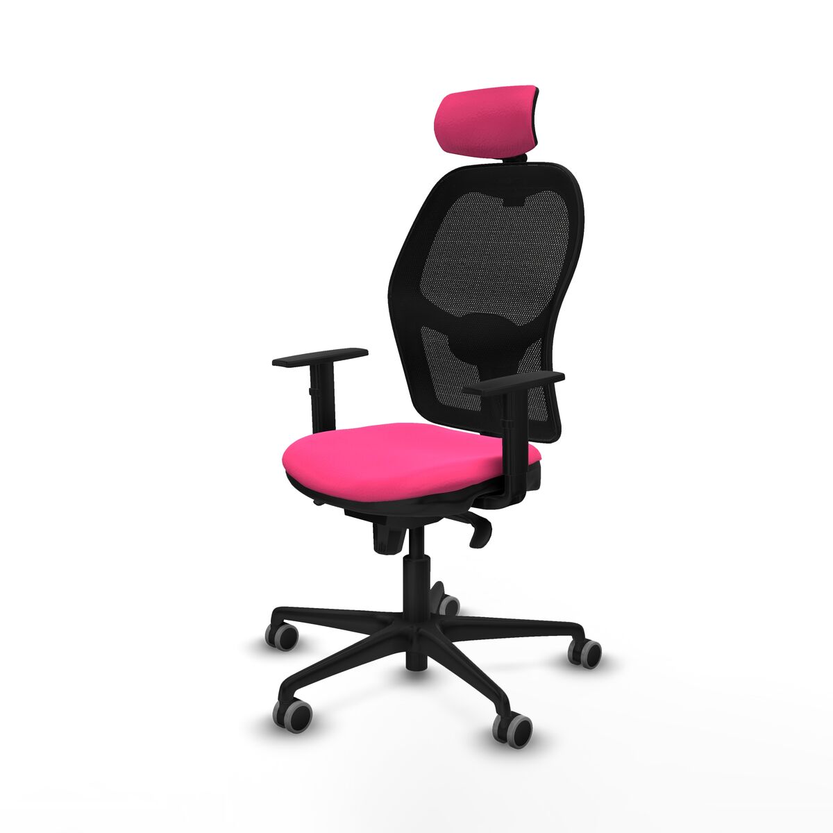 Kontorsstol med nackstöd Jorquera Piqueras y Crespo 1D036G2 Rosa - 2
