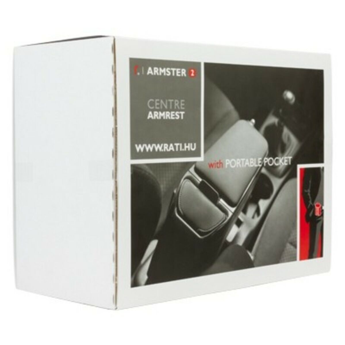 Armstöd Peugeot 308 2007-2013 Armster Svart - 3
