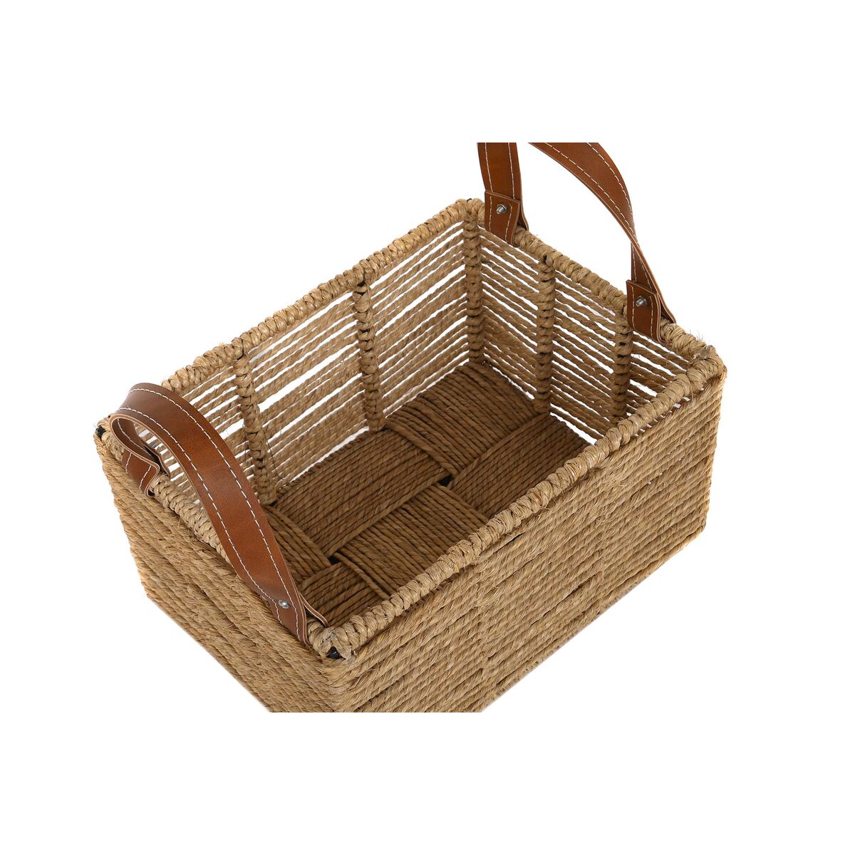 Korg - set DKD Home Decor Metall Snöre Boho (36 x 27 x 33 cm) (36 x 27 x 20 cm) - 4