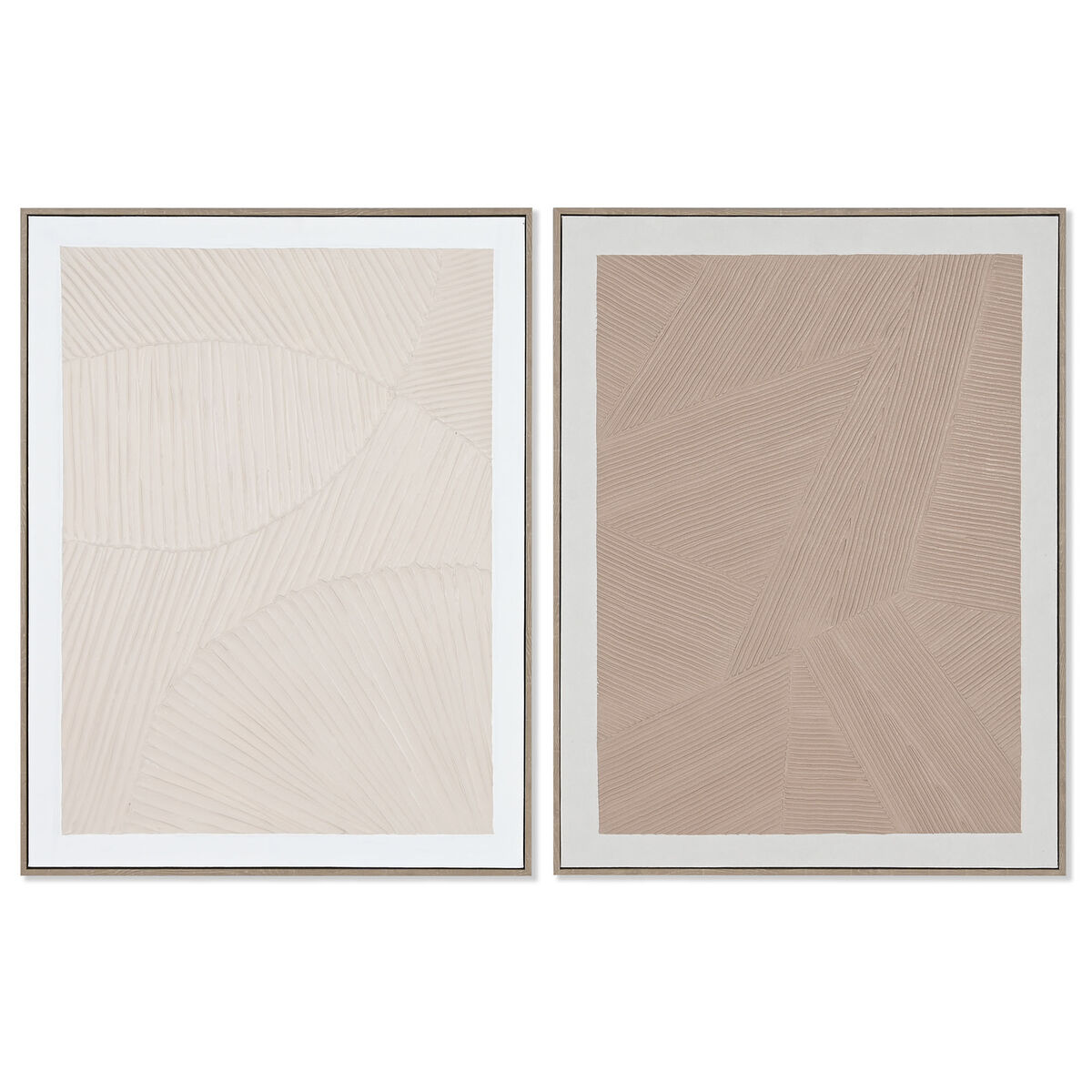 Tavla Home ESPRIT Modern Urban 62,3 x 4,5 x 82,3 cm (2 antal)