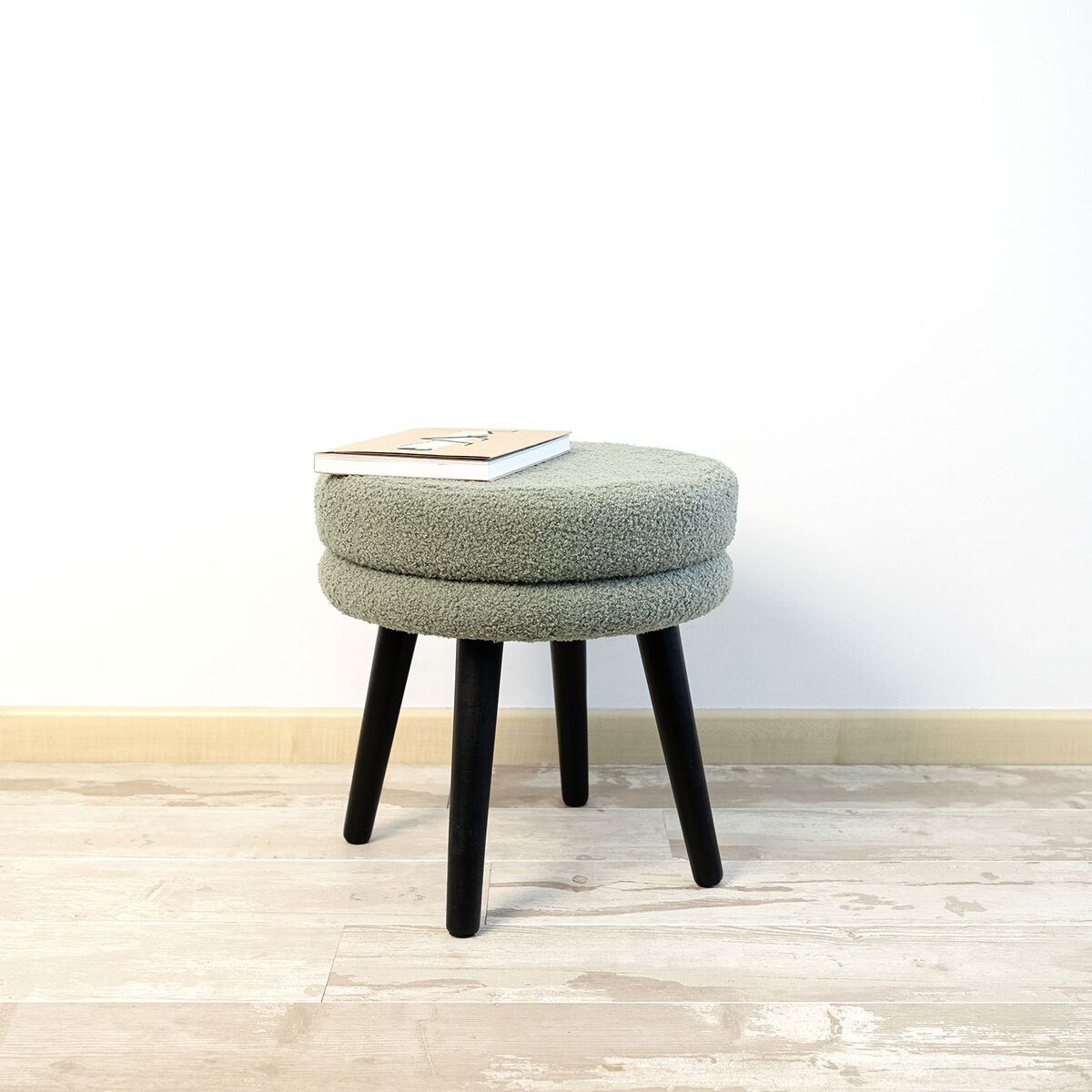 Sittpall Vinthera Moa Trä 39 x 39 x 39,5 cm (2 antal) - 2