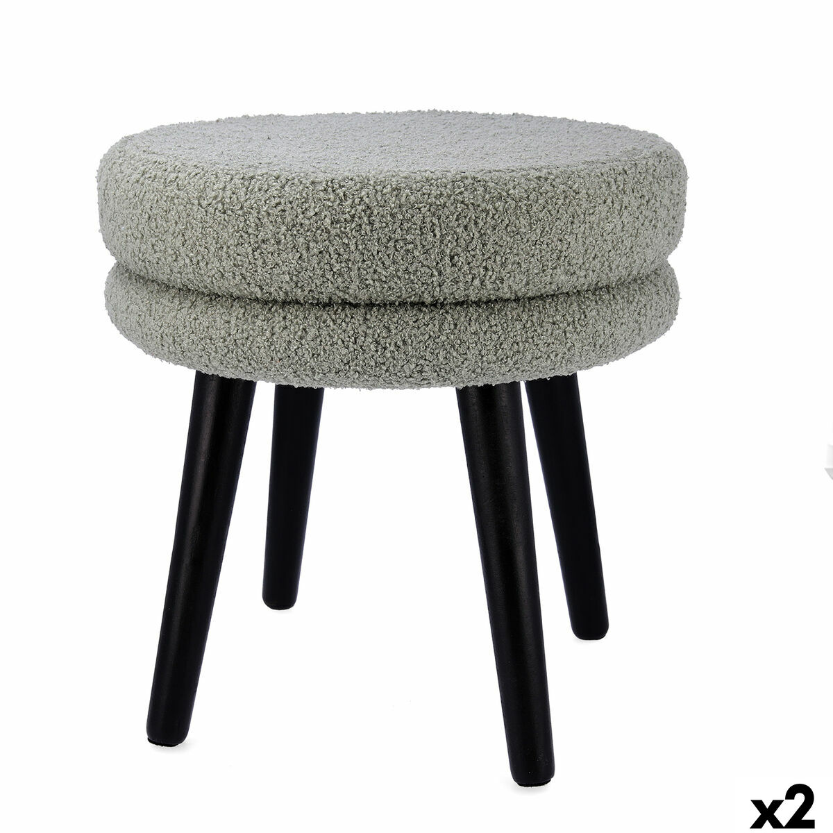 Sittpall Vinthera Moa Trä 39 x 39 x 39,5 cm (2 antal)