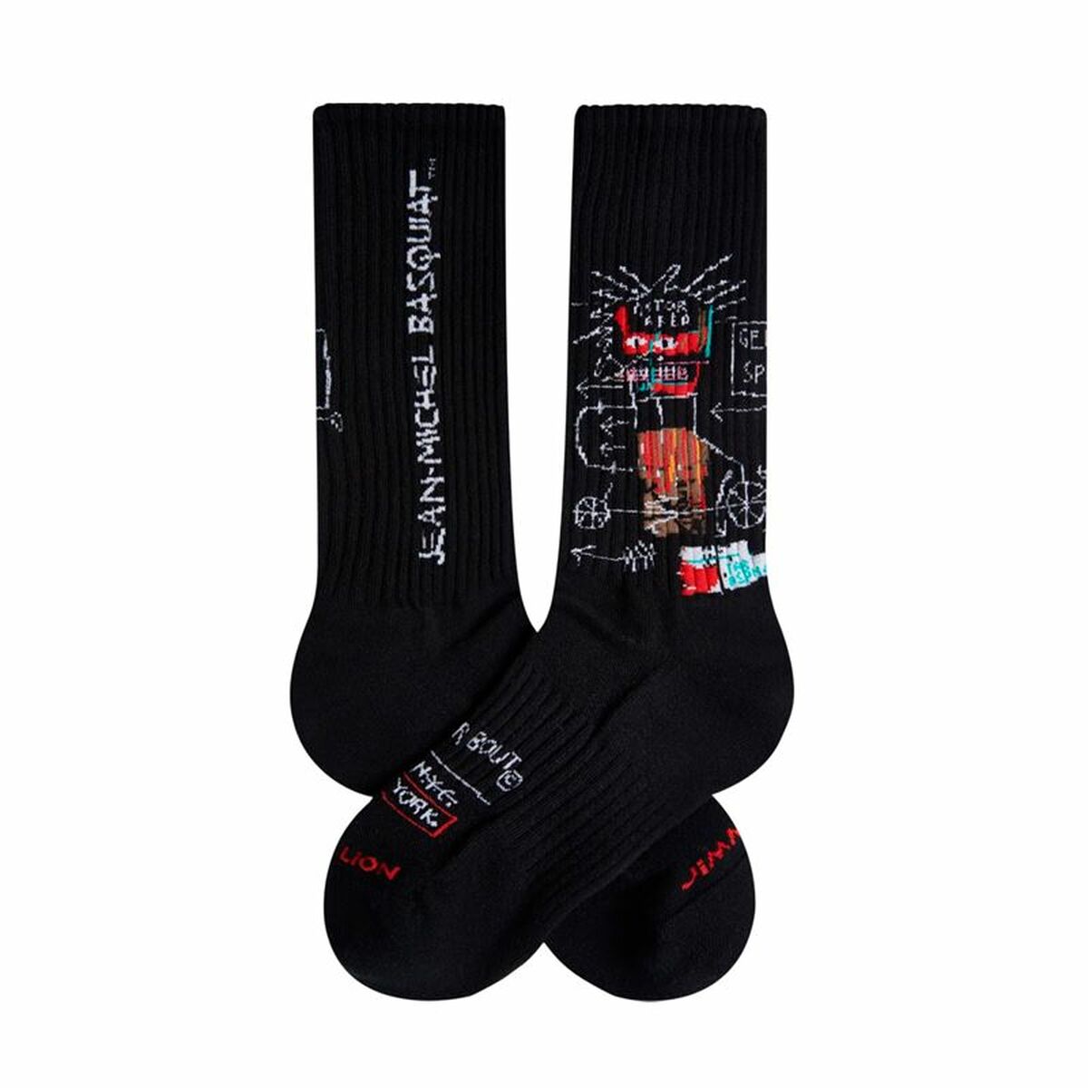 Strumpor Jimmy Lion Athletic Basquiat Gem Spa 41-46