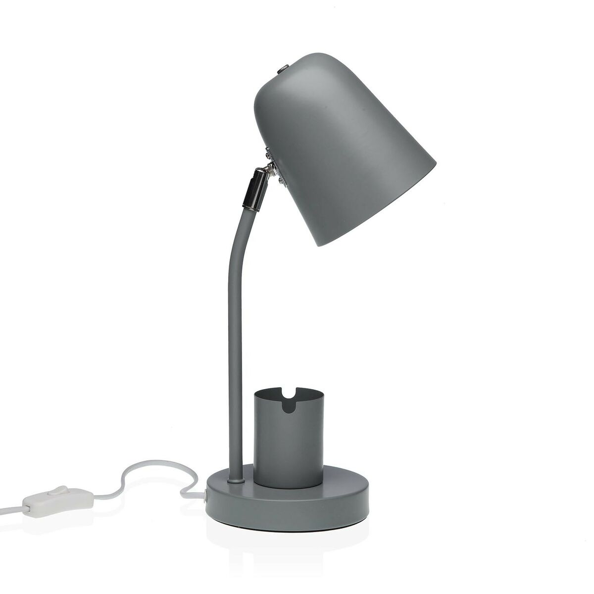 Skrivbordslampa Versa Grå Metall 18 x 40 x 14 cm - 2