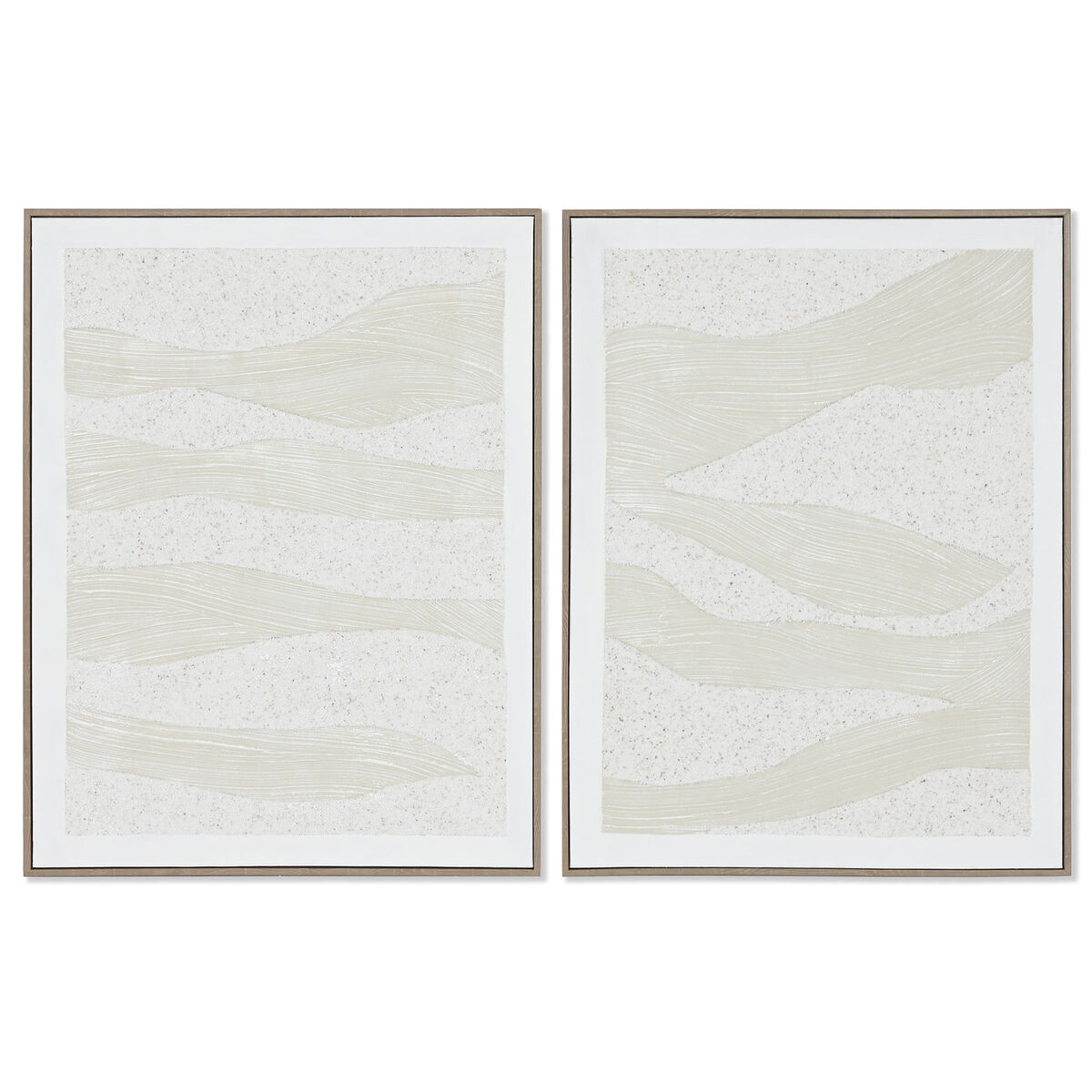 Tavla Home ESPRIT Abstrakt Urban 62,3 x 4,5 x 82 cm (2 antal)