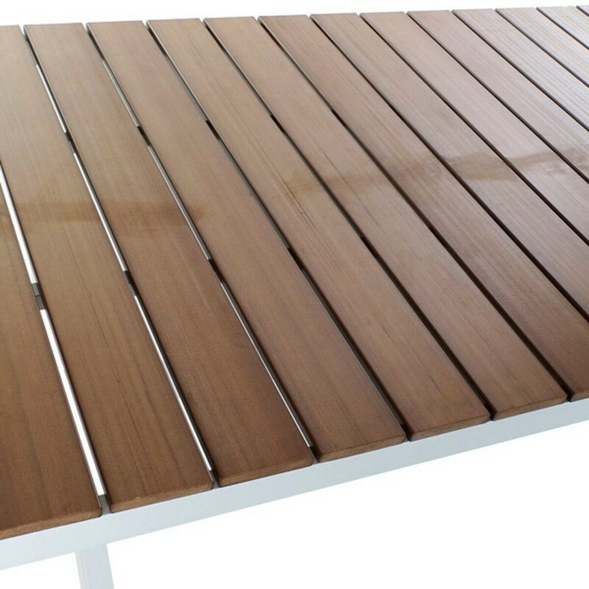 Matsalsbord DKD Home Decor Harts Aluminium 160 x 90 x 75 cm - 2