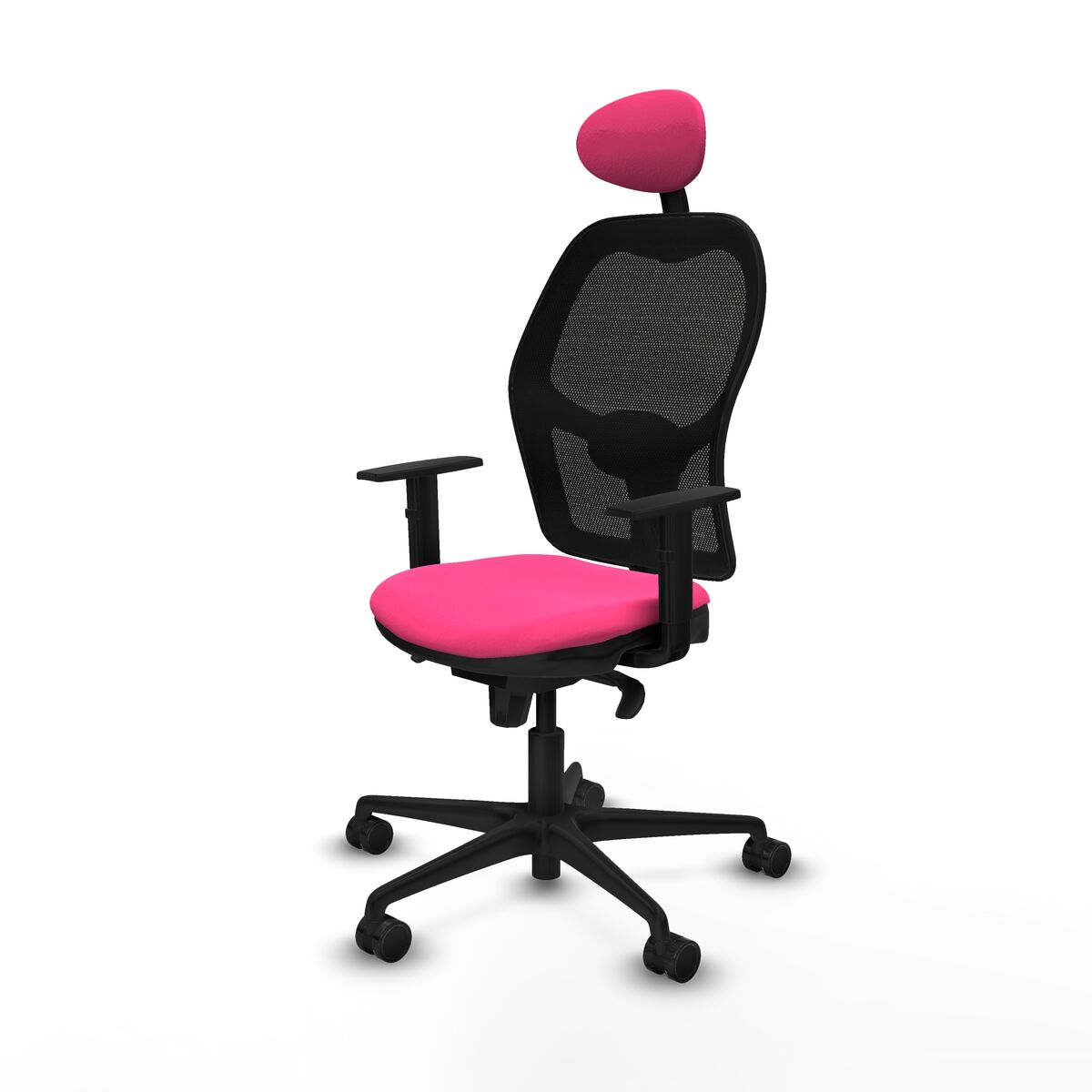 Kontorsstol med nackstöd Jorquera Piqueras y Crespo 1D036N1 Rosa - 2
