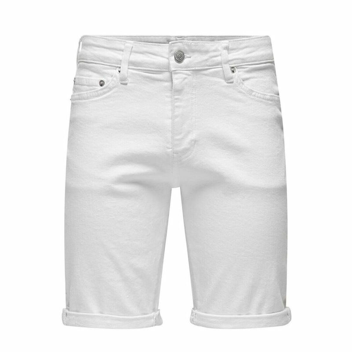 Herrshorts Only & Sons Onsply 9297 White Vit