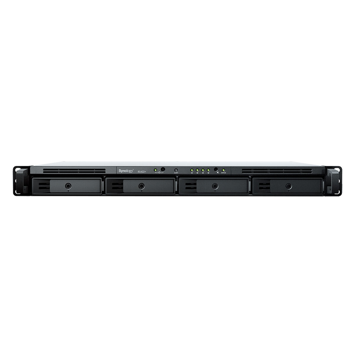 Nätlagringsenhet NAS Synology RS422+ Svart AM4 Socket: AMD Ryzen™ AMD Ryzen R1600 - 2