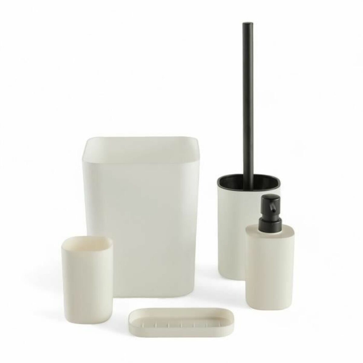 Badkit TODAY HOY Vit Plast Modern (5 antal)