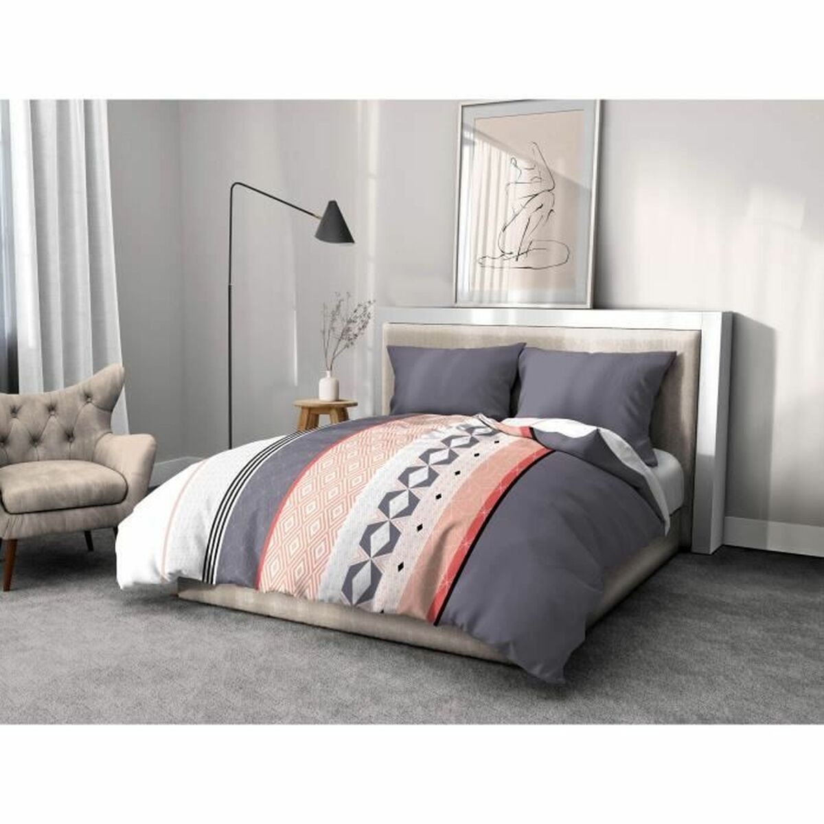 Täckslagsset HOME LINGE PASSION Bling 240 x 260 cm - 2