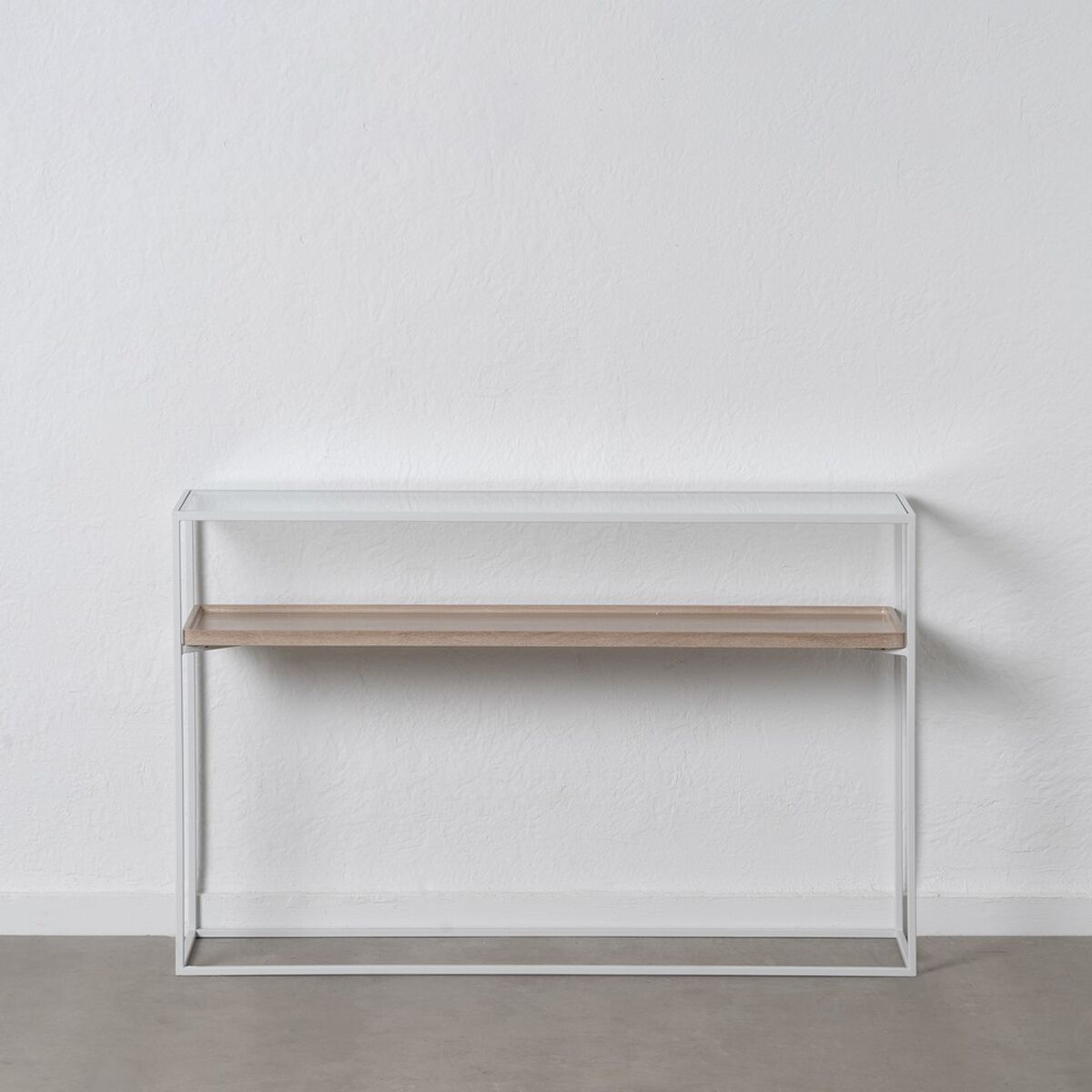 Mottagare Vit Naturell 120 x 30 x 75 cm - 8