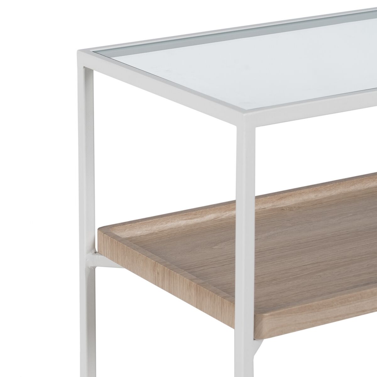 Mottagare Vit Naturell 120 x 30 x 75 cm - 7