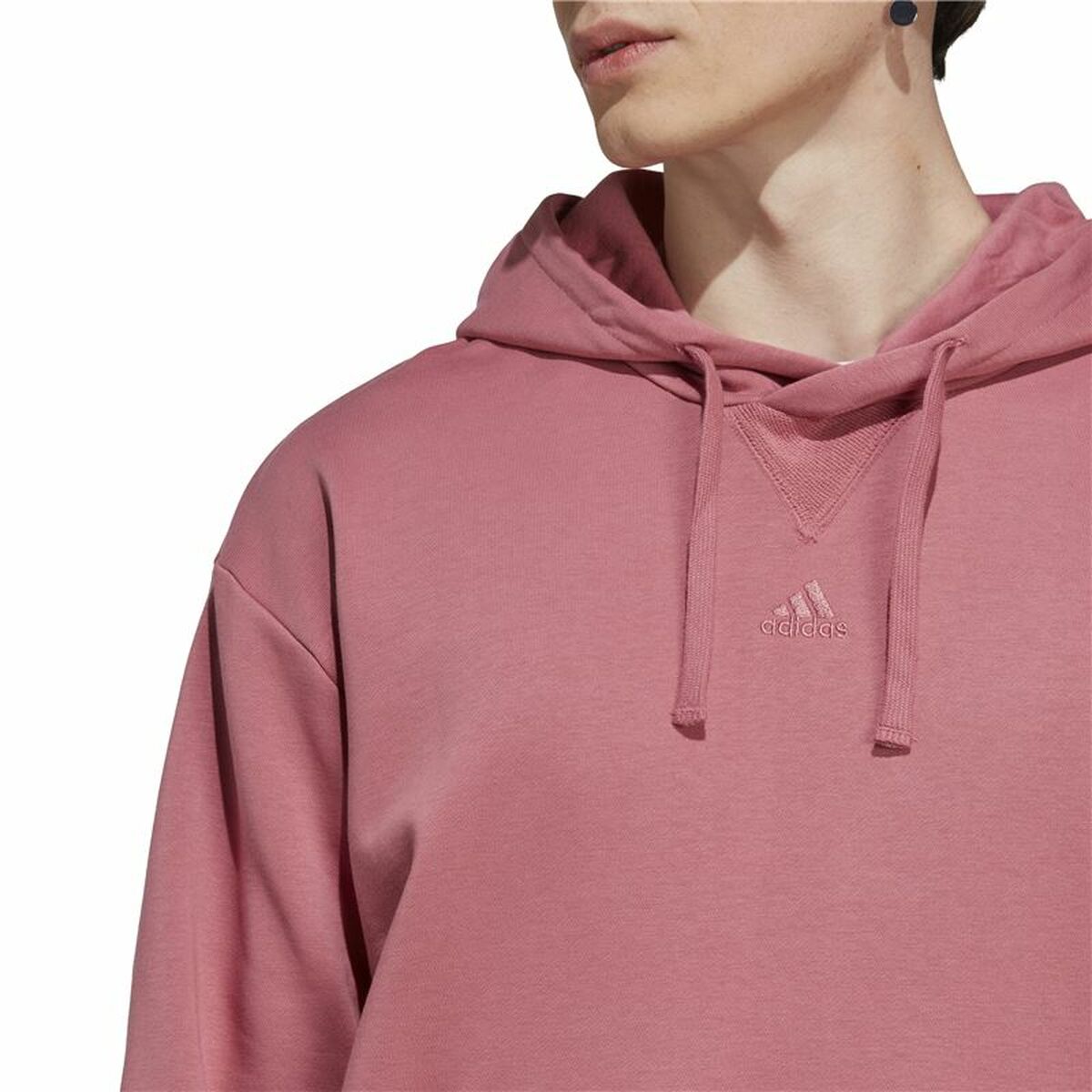 Tröja med huva Herr Adidas All Szn Hd Vit Lax - 6