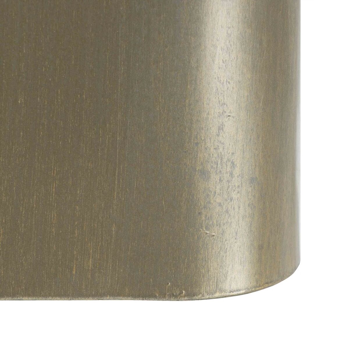 Sidobord Glas Svart Gyllene Metall 40 x 40 x 45 cm - 2