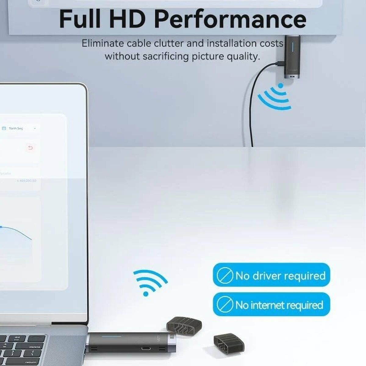 Adapter HDMI Vention ADCB0 - 3