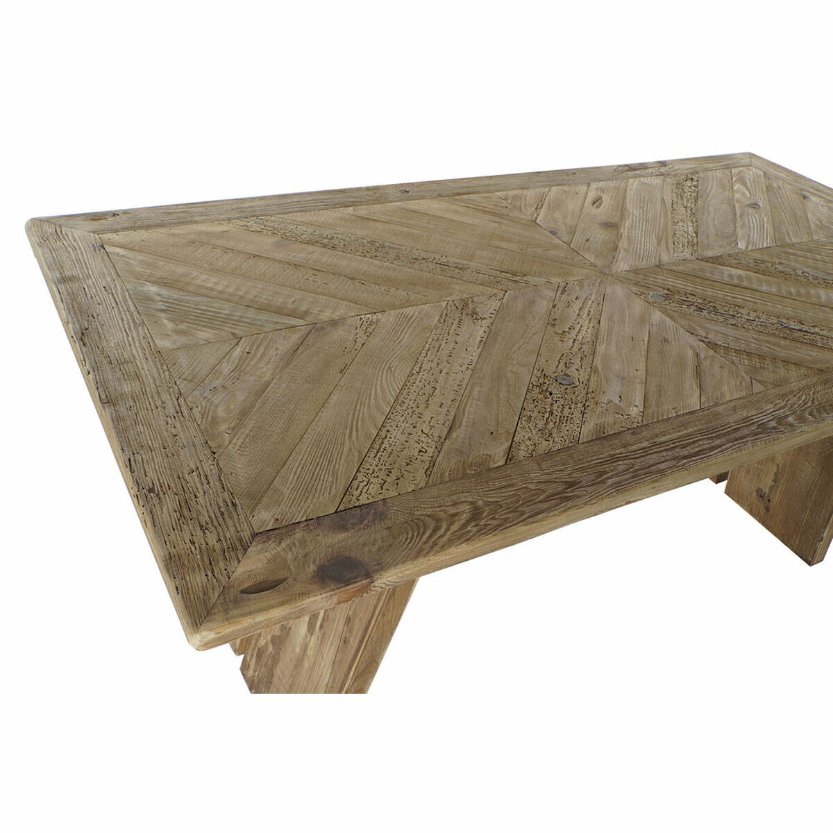 Matsalsbord DKD Home Decor Naturell Återvunnet Trä (180 x 95 x 76 cm) - 2