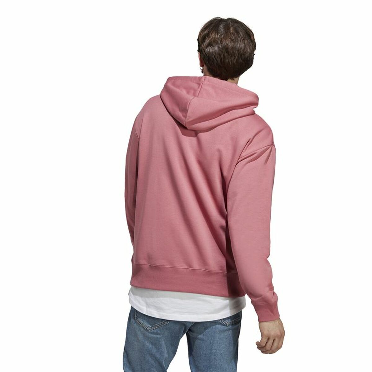 Tröja med huva Herr Adidas All Szn Hd Vit Lax - 3