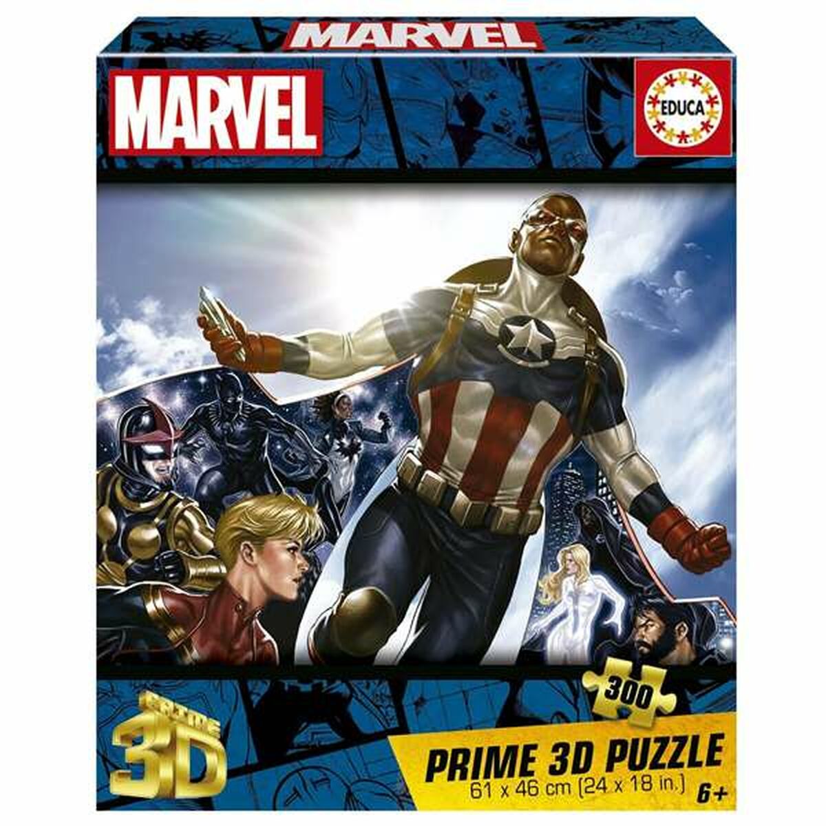 Pussel Educa Marvel 3D