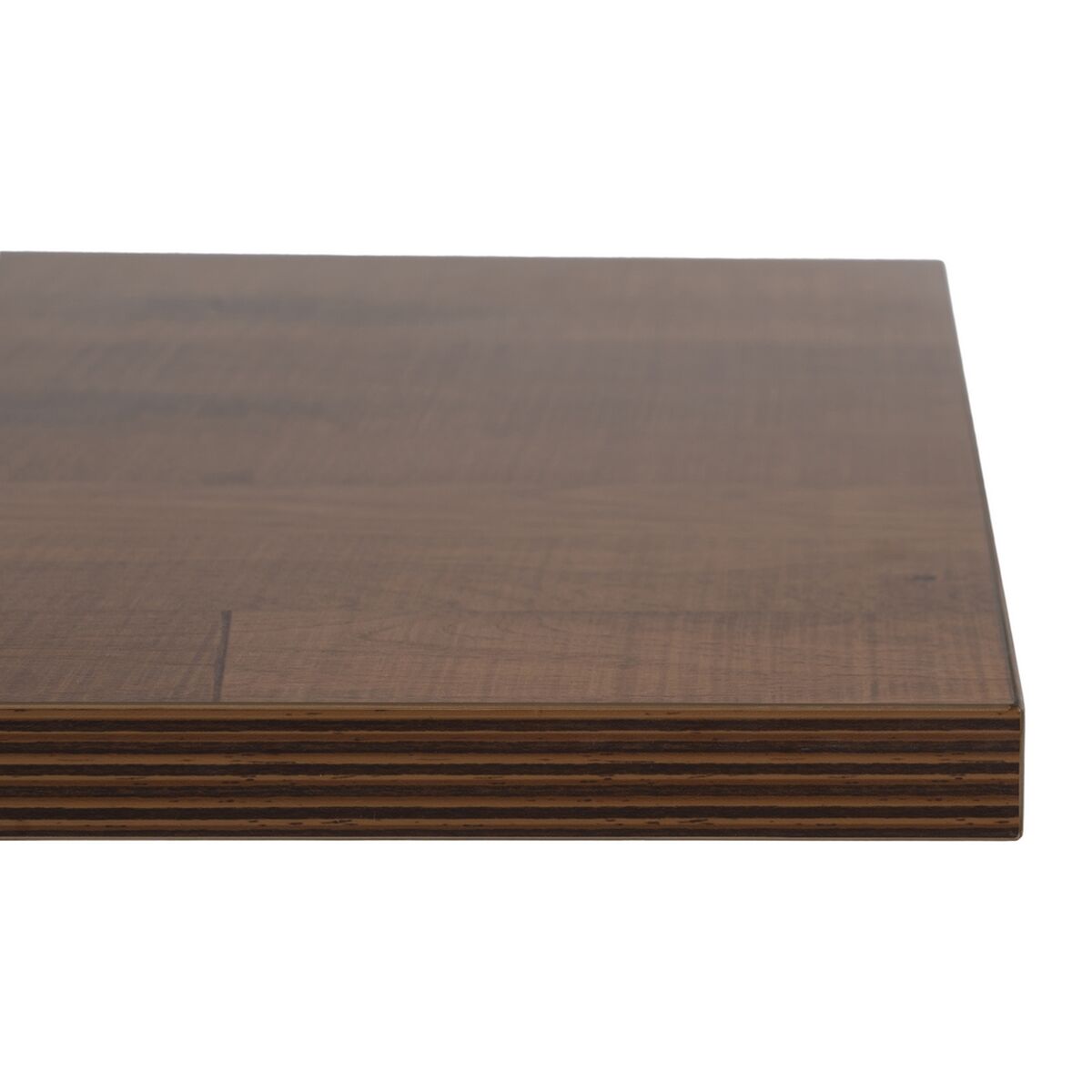 Bord Svart Naturell Trä MDF 60 x 60 x 75 cm - 6