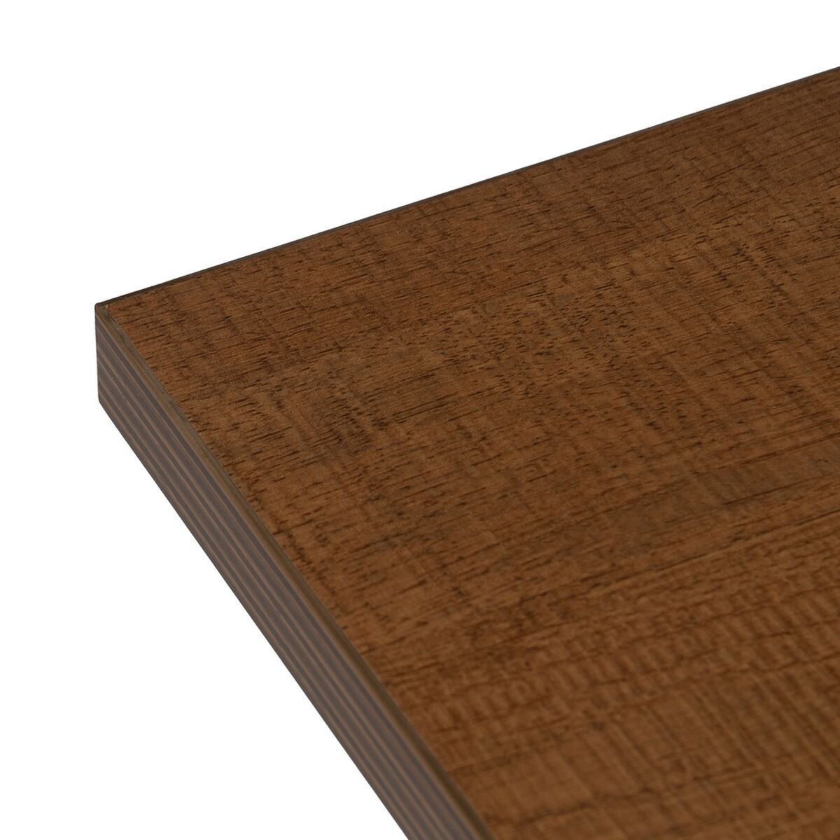 Bord Svart Naturell Trä MDF 60 x 60 x 75 cm - 8
