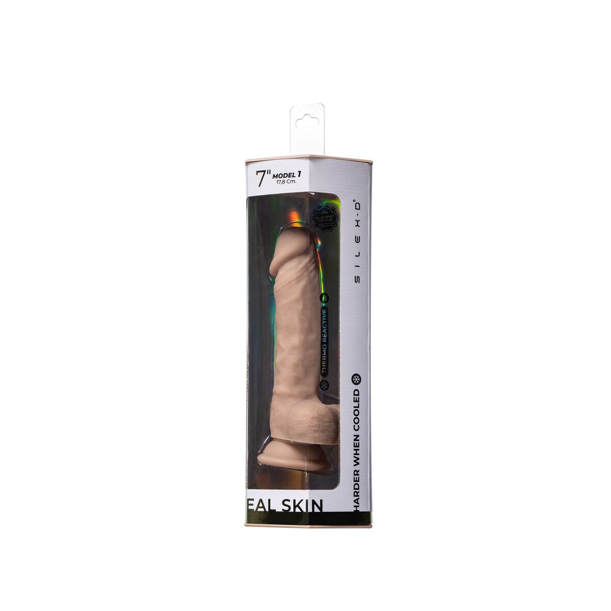 Realistisk dildo Silexd Silikon Naturell - 8