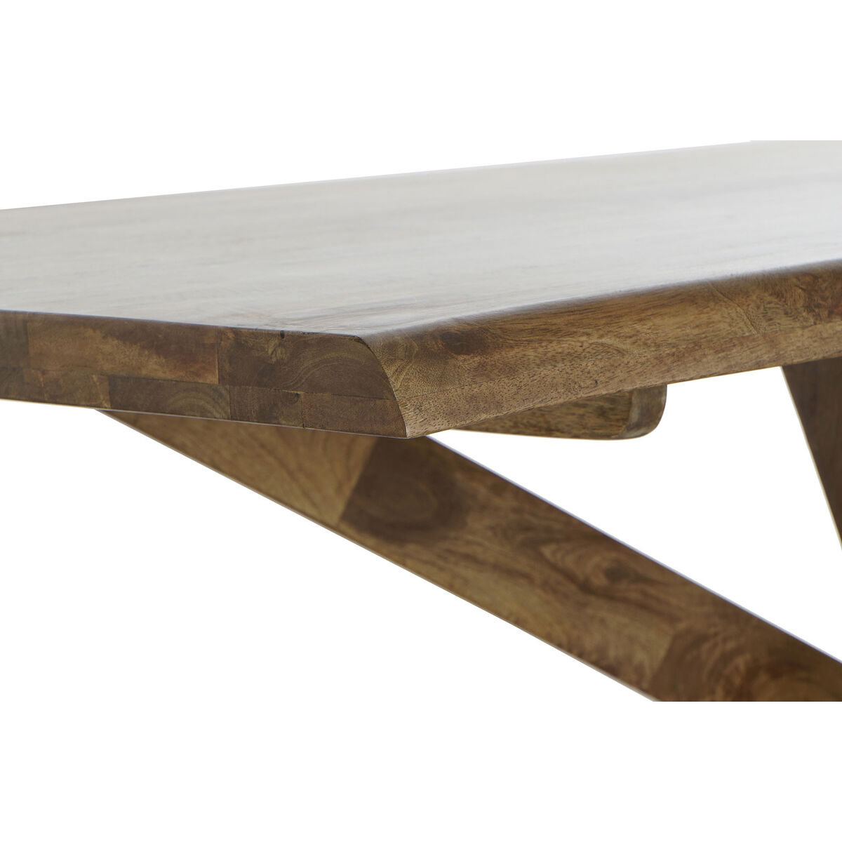 Matsalsbord DKD Home Decor 180 x 86 x 76 cm Naturell Valnöt - 3