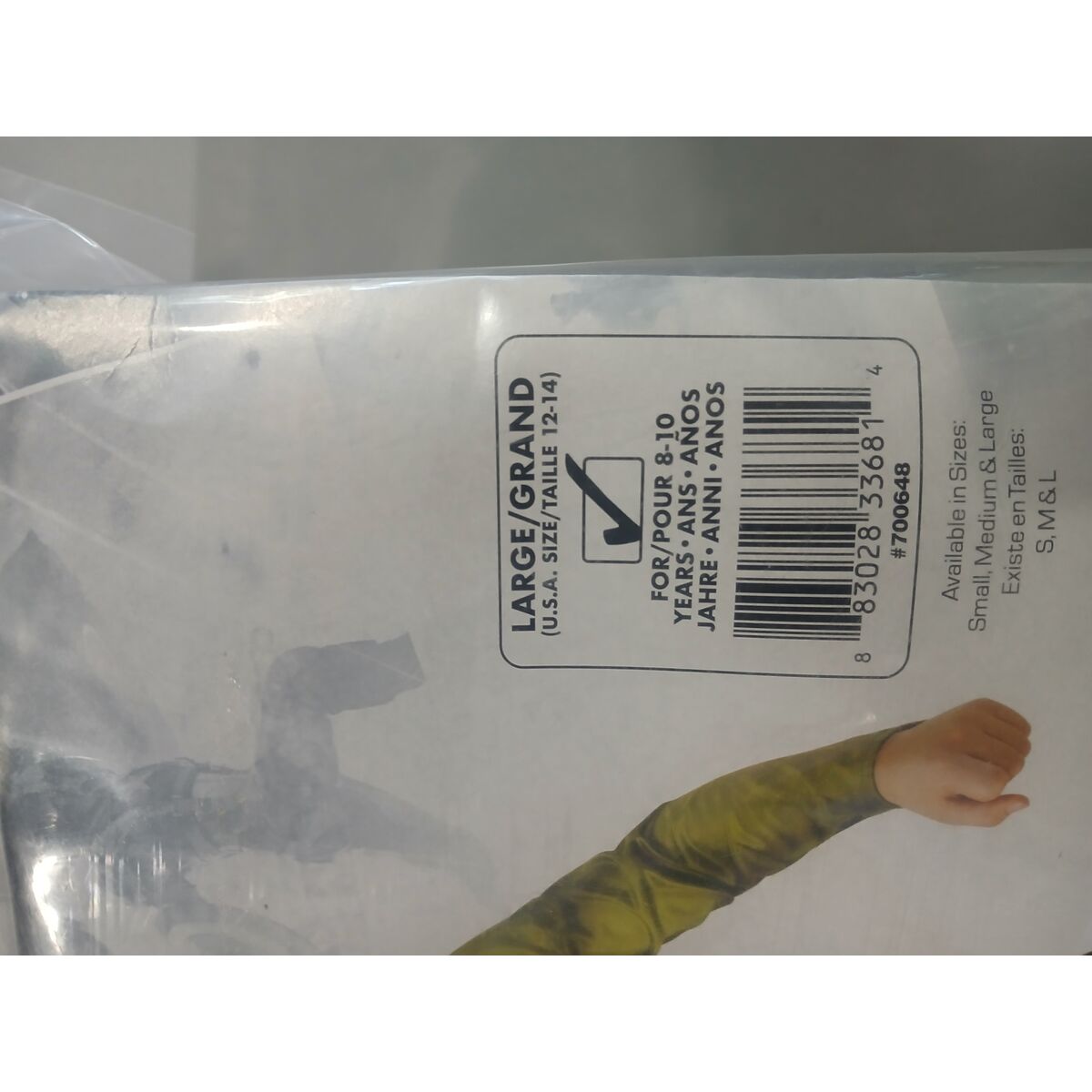 Maskeraddräkt för barn Hulk Avengers Rubies 700648_L Grön Lila - 5
