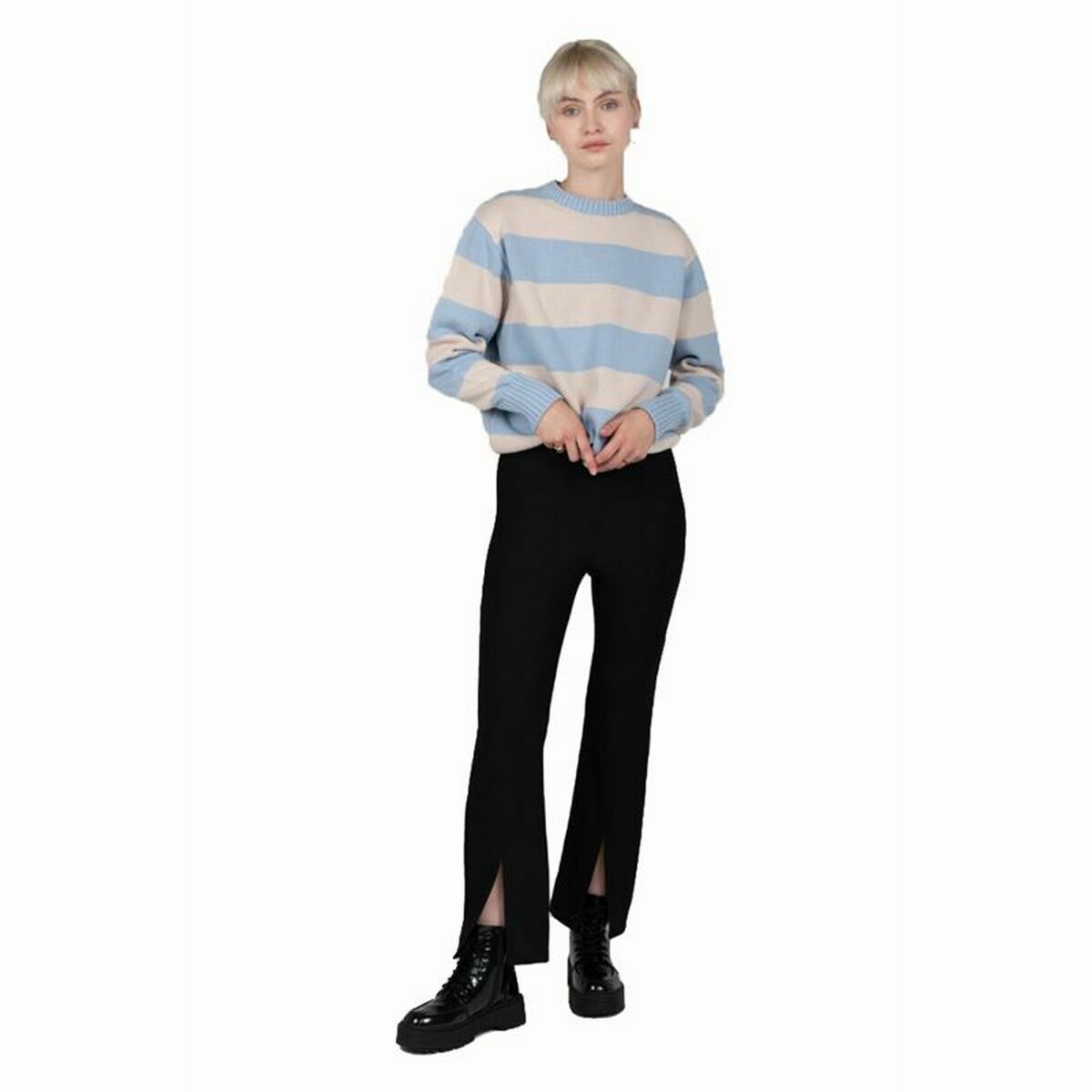 Långbyxor 24COLOURS Casual Svart - 7