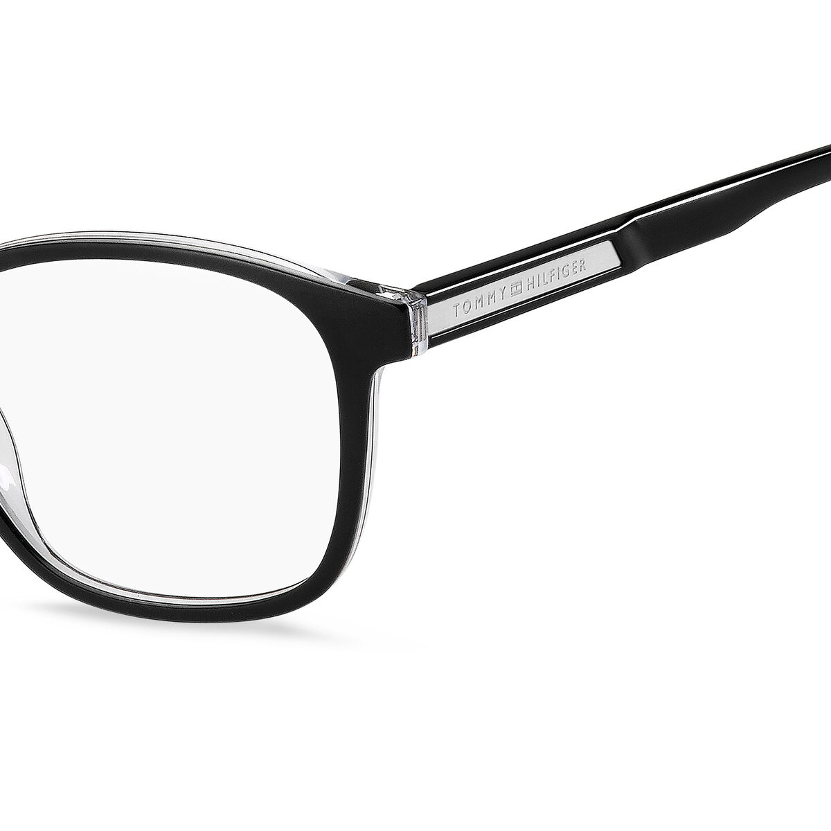 Glasögonbågar Tommy Hilfiger TH-1704-7C5 Svart Ø 51 mm - 2