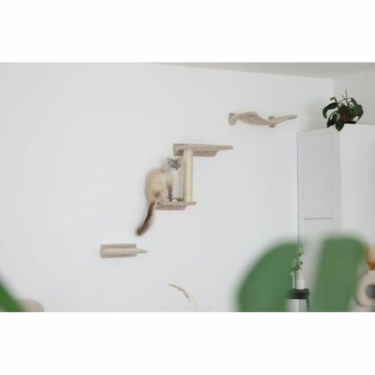 Klösträd för katter Kerbl Beige Sisal - 5