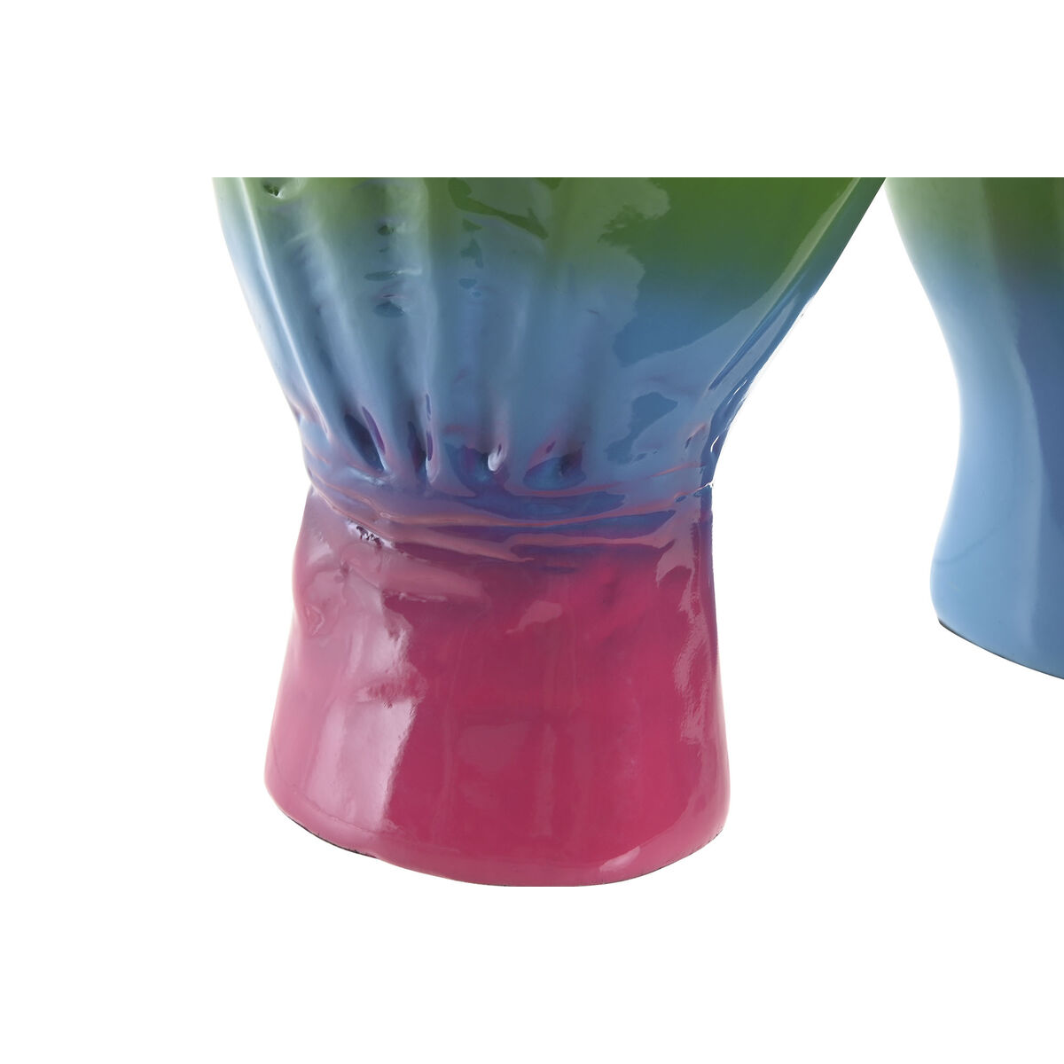 Prydnadsfigur Home ESPRIT Multicolour Hand 16 x 10 x 36 cm (2 antal) - 3