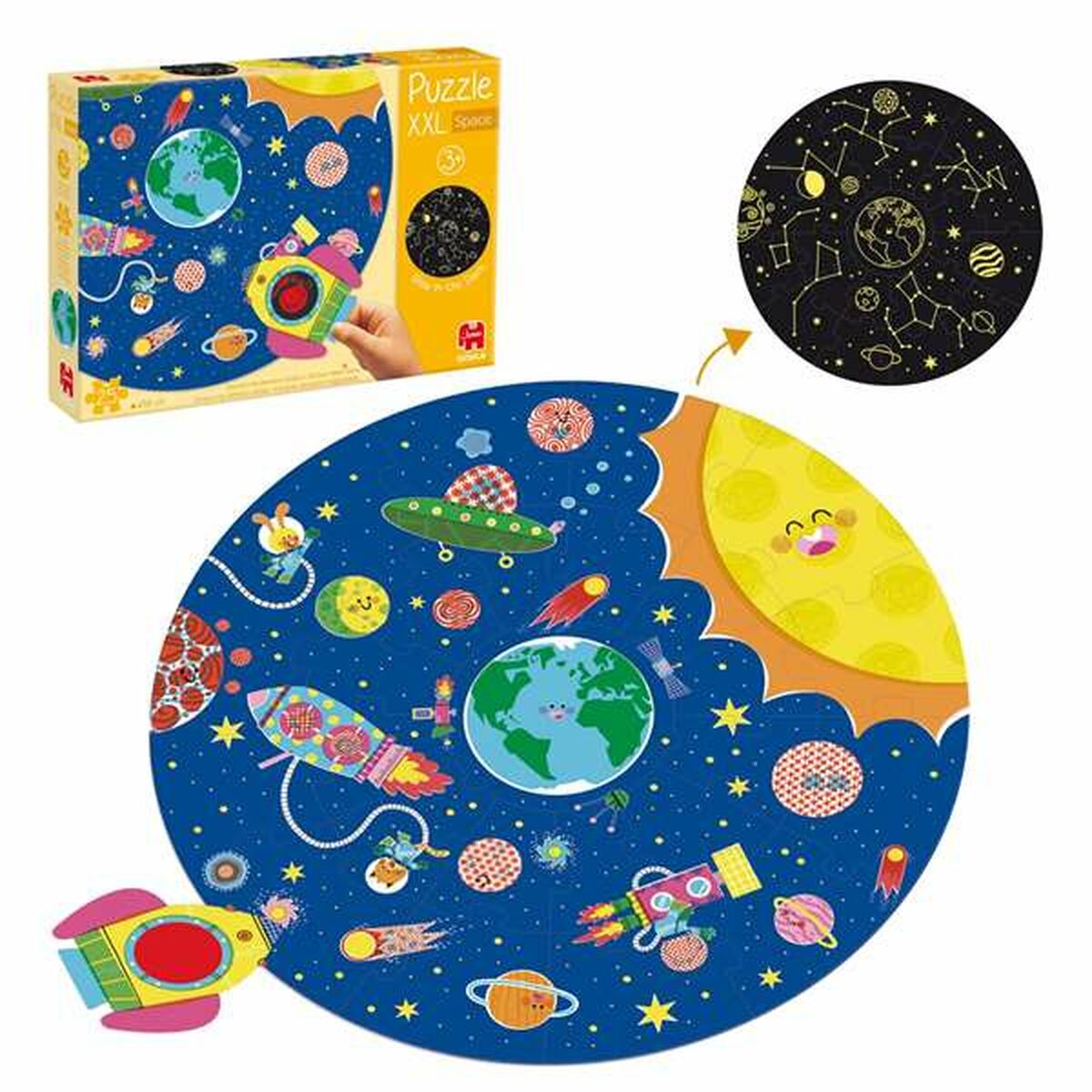 Pussel Goula XXL Space 25 Delar - 3