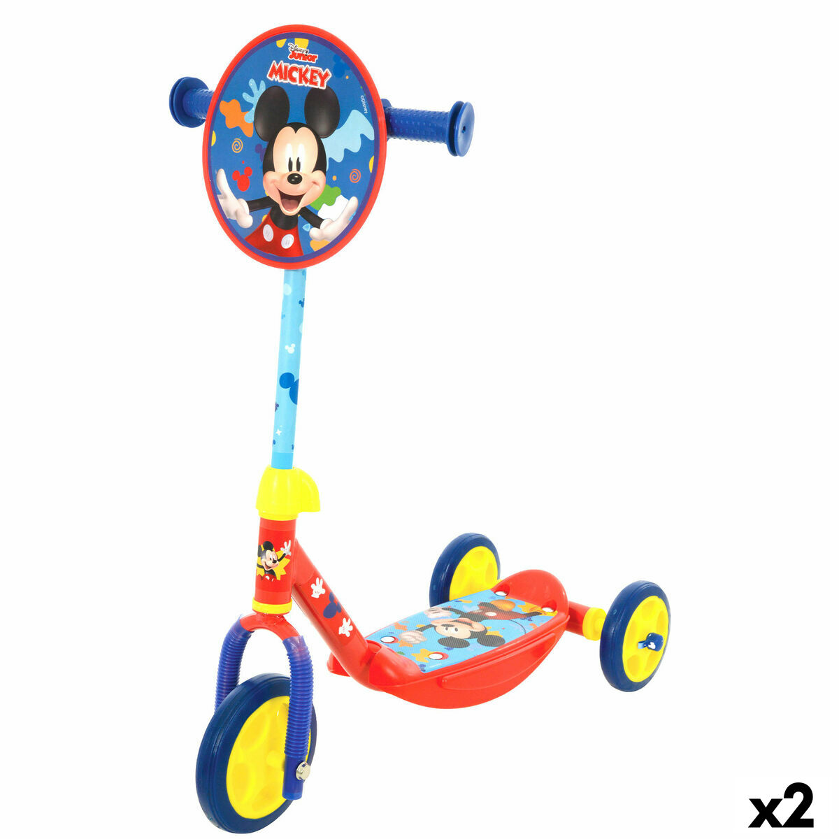 Skooter Mickey Mouse (2 antal)
