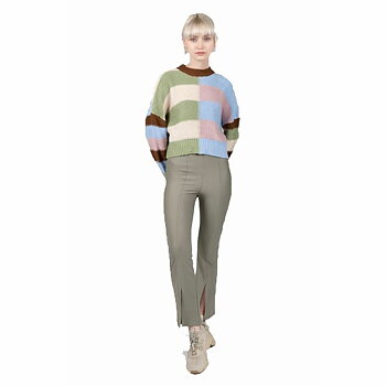 Långbyxor 24COLOURS Casual Grön