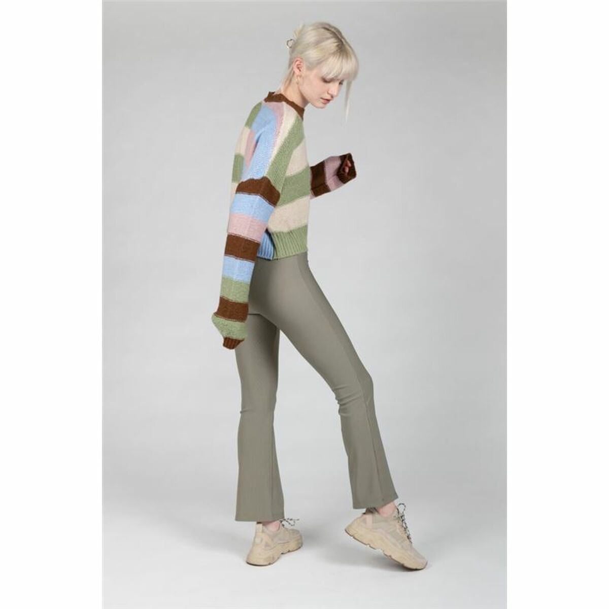 Långbyxor 24COLOURS Casual Grön - 2