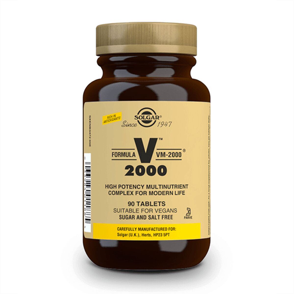 VM 2000 Formel Solgar REFUERZO INMUNITARIO SOLGAR 90 antal