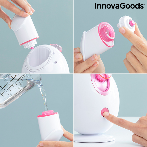 Elektrisk ansiktsfuktare Moispa InnovaGoods - 8