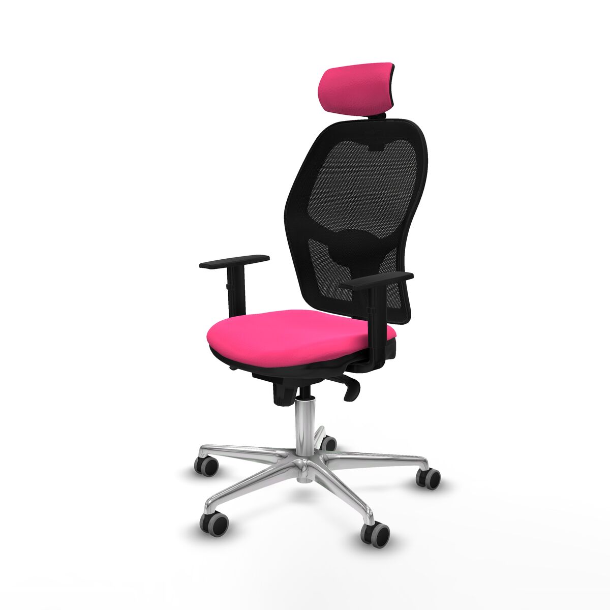 Kontorsstol Piqueras y Crespo 1D086G2 Rosa - 2