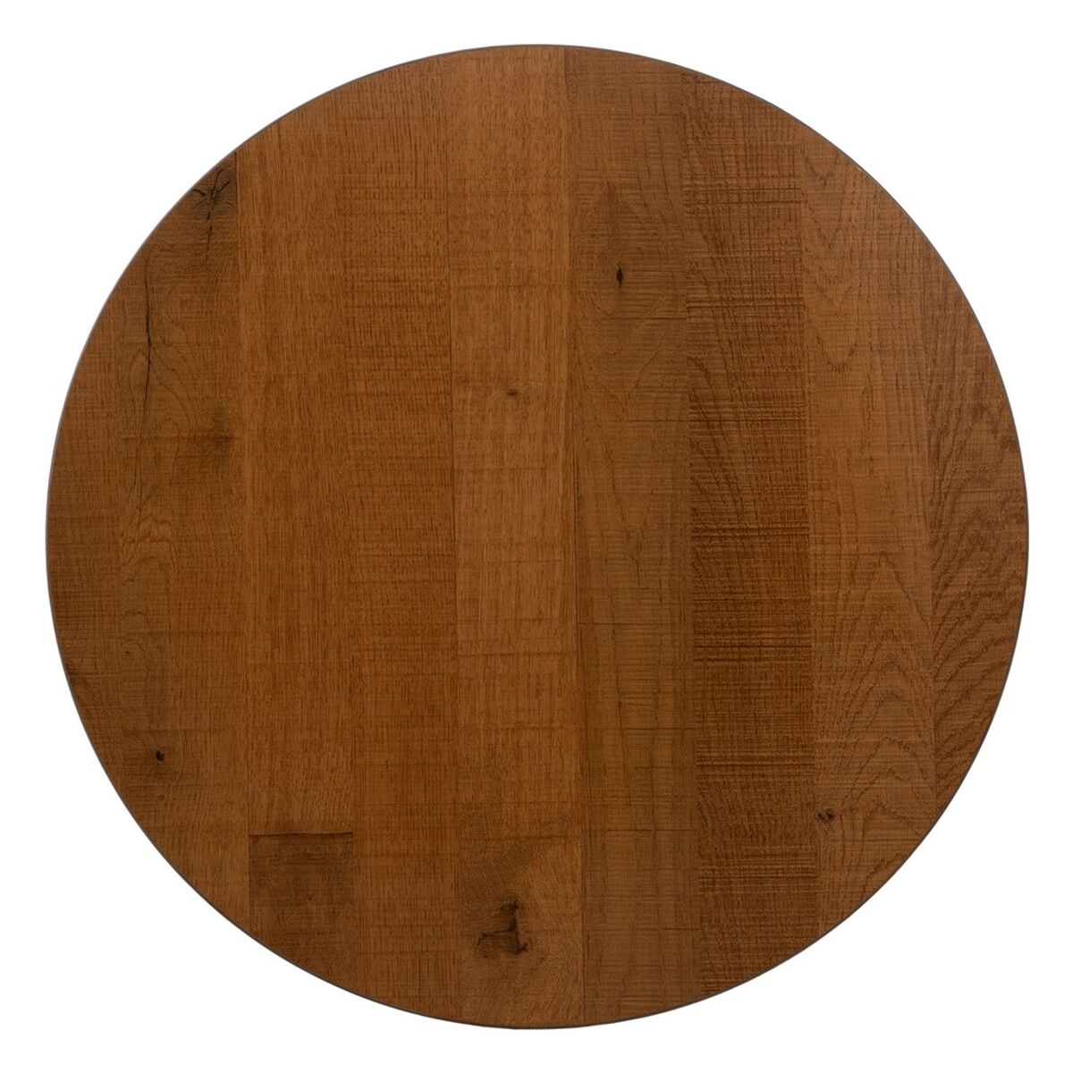 Bord Svart Naturell Trä MDF 60 x 60 x 75 cm - 2