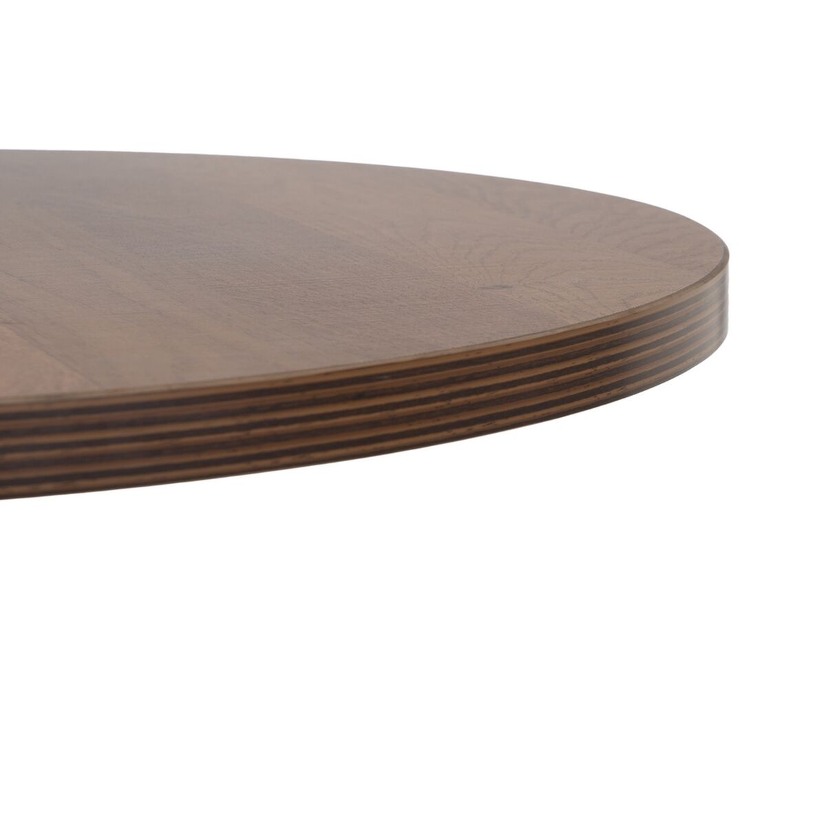 Bord Svart Naturell Trä MDF 60 x 60 x 75 cm - 6
