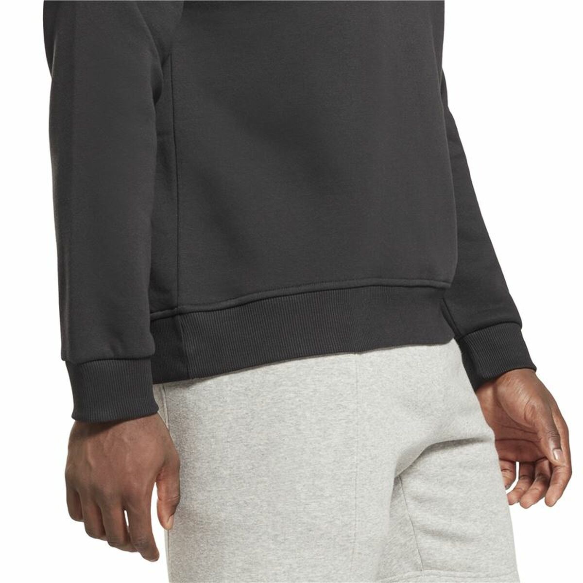 Tröja utan huva Herr Reebok RI Arch Logo Vector Vit Svart - 6