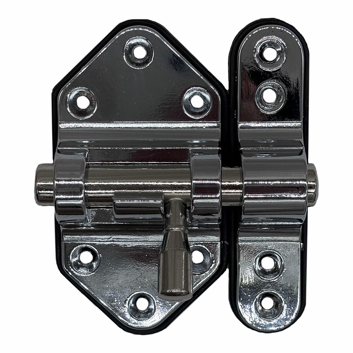 Dörrbult EDM 85526 Silvrig 30 mm Förstärkt
