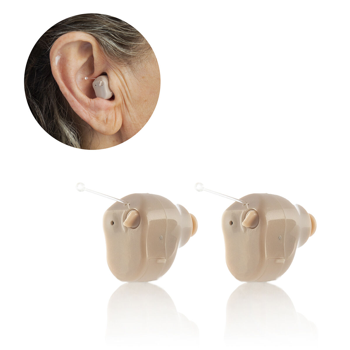 Ljudförstärkare i örat med tillbehör Hearzy InnovaGoods 2 antal - 11