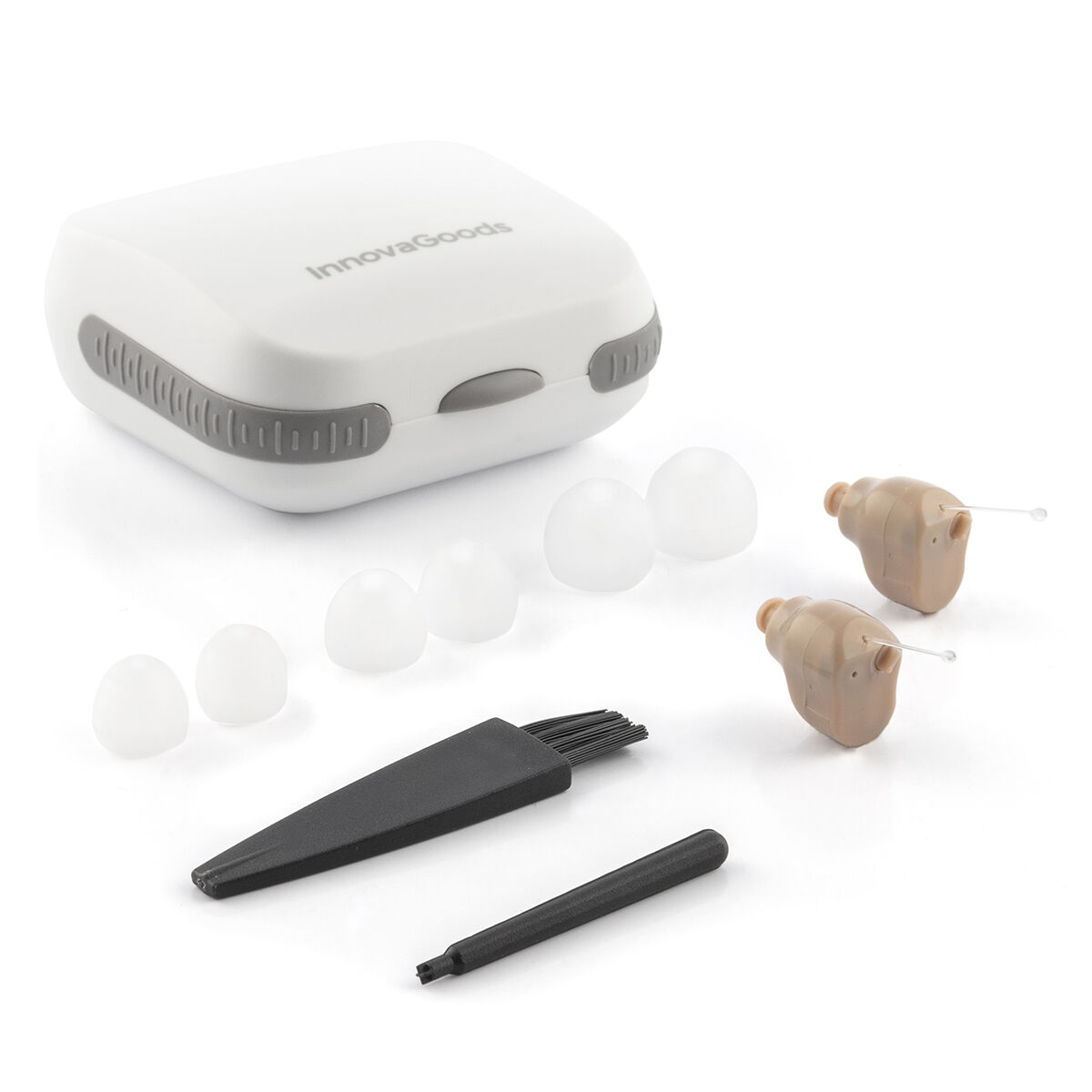 Ljudförstärkare i örat med tillbehör Hearzy InnovaGoods 2 antal - 9