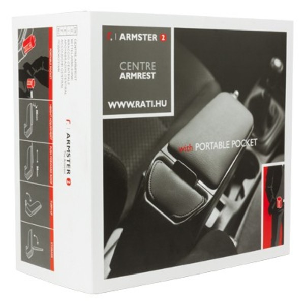 Armstöd Armster V00378 Svart Grå - 2
