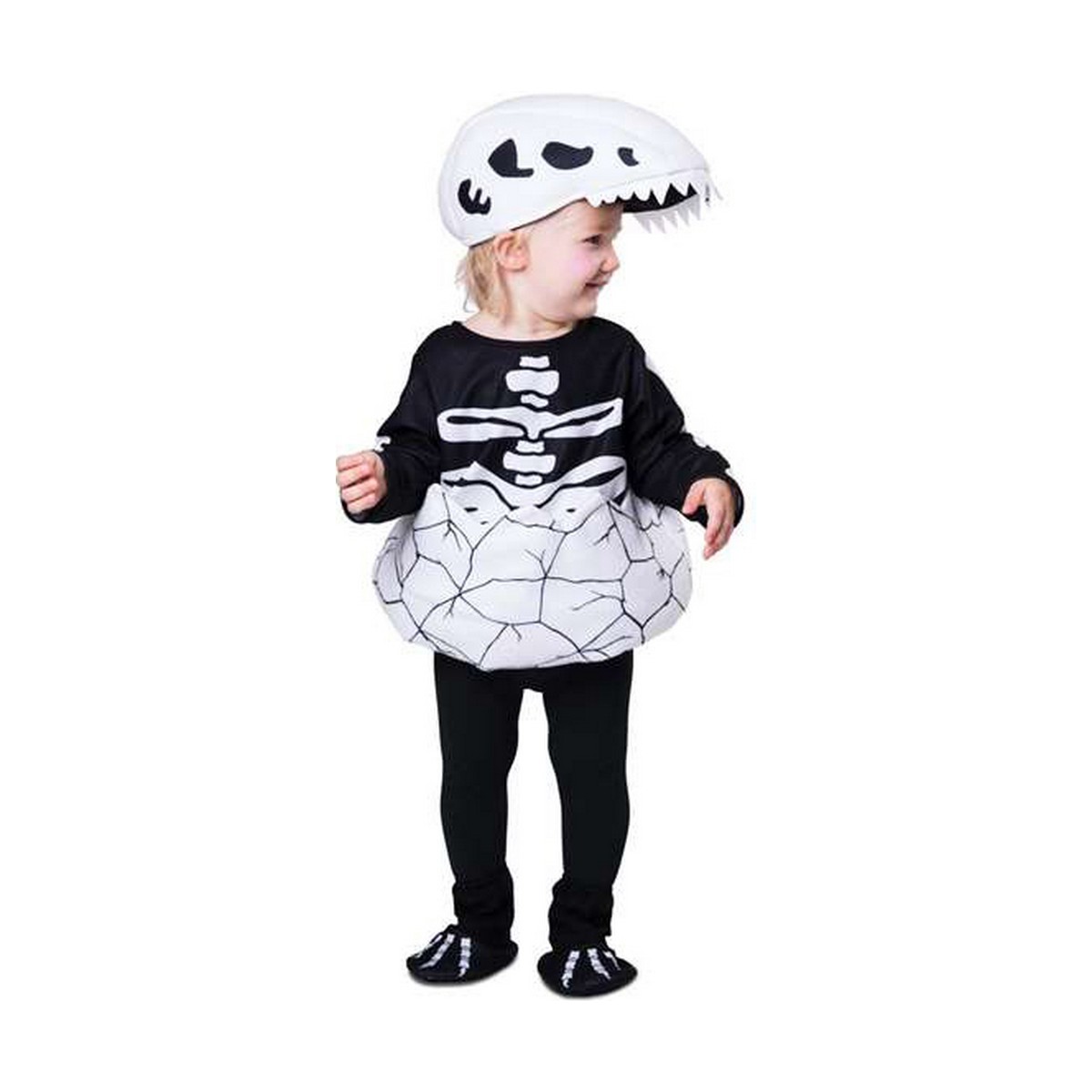 Maskeraddräkt för barn My Other Me Liten Dinosaurie Skelett - 4