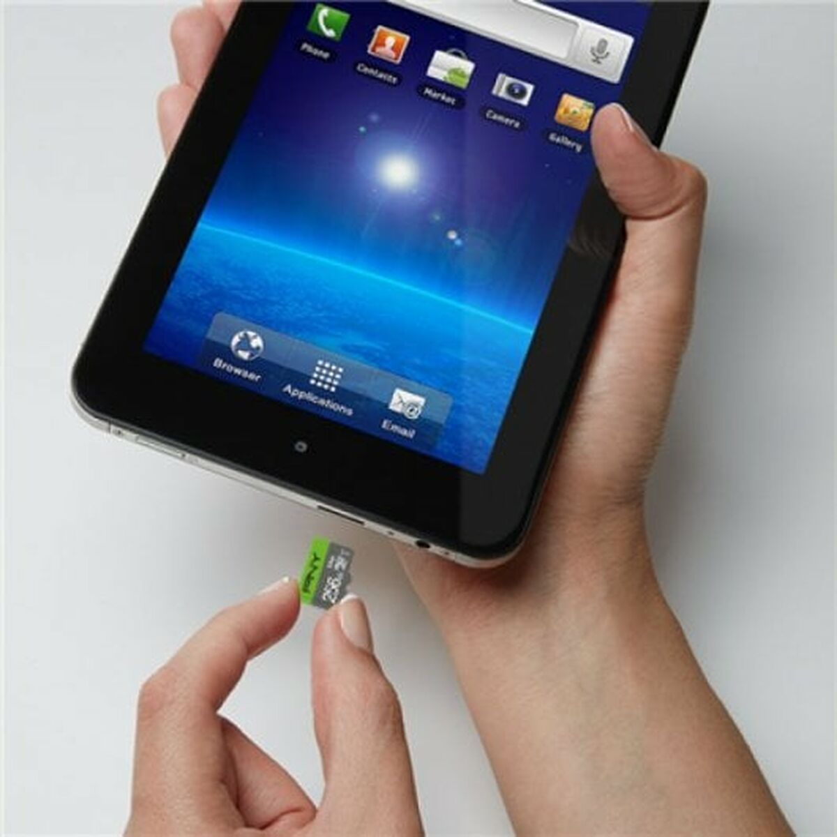 Micro-SD Minneskort med Adapter PNY Elite Elite C10 256 GB - 2
